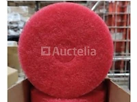 4 dozen - red spray buff 10" schijven (ø 254 mm / 25 cm) - 20 stuks - afbeelding 3 van  5