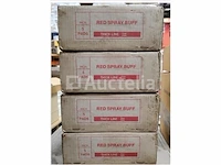 4 dozen - red spray buff 10" schijven (ø 254 mm / 25 cm) - 20 stuks - afbeelding 5 van  5