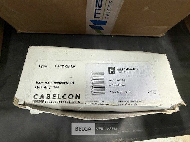 ± 4 dozen cabelcon connectoren - afbeelding 2 van  4