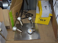 4 dozen gevuld met verlichting w.o. ledstrips, inbouwspots, opbouwspots, muurverlichting, plafondlampen, bureellamp - afbeelding 3 van  11