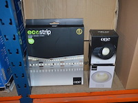 4 dozen gevuld met verlichting w.o. ledstrips, inbouwspots, opbouwspots, muurverlichting, plafondlampen, bureellamp - afbeelding 8 van  11