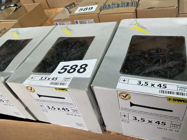 4 dozen gipsplaat schroeven - afbeelding 3 van  6