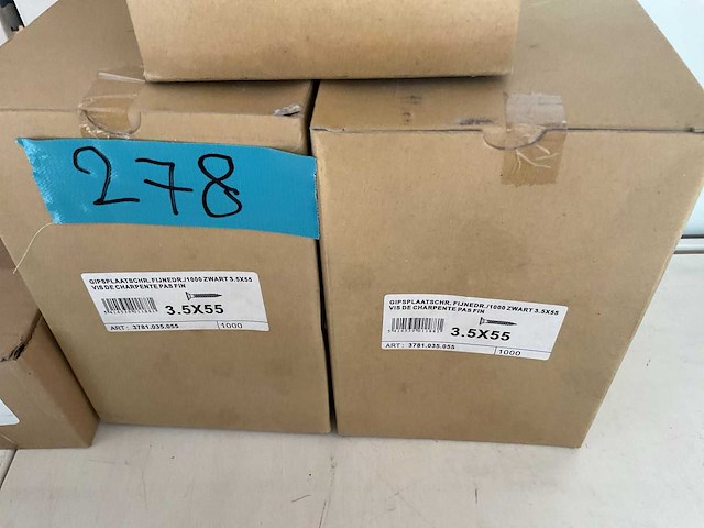 4 dozen gipsplaatschroeven ; houtdraadbouten - afbeelding 5 van  5