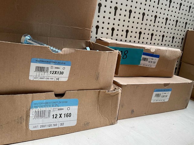 4 dozen houtdraadbouten - afbeelding 4 van  5