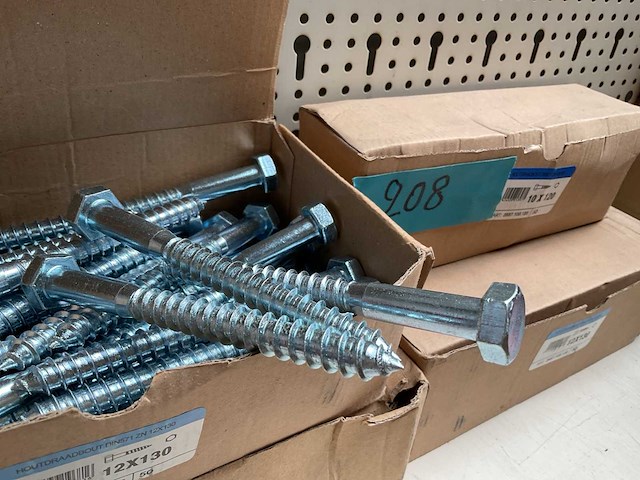 4 dozen houtdraadbouten - afbeelding 5 van  5