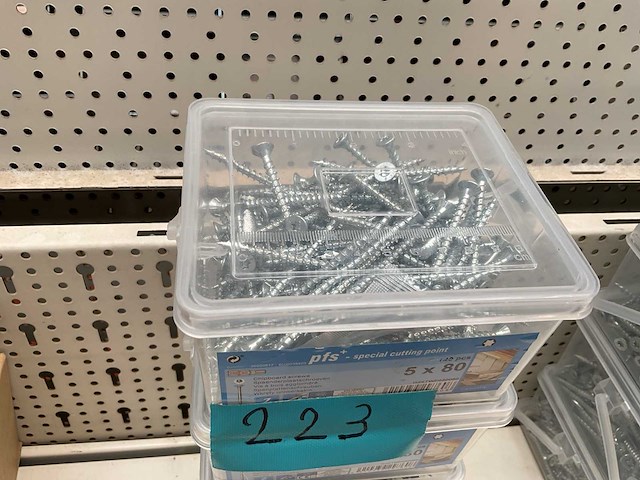 4 dozen houtschroeven met bits - afbeelding 3 van  4