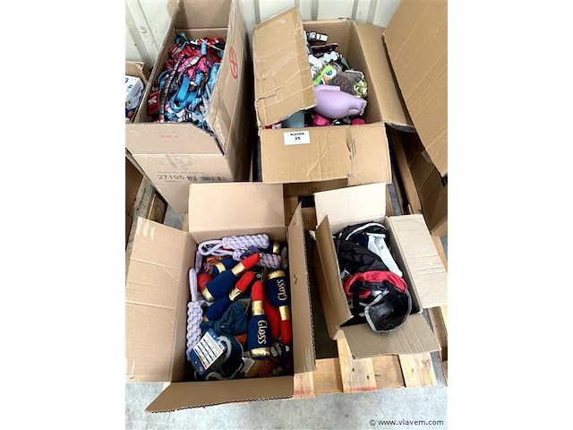 4 dozen, inh. partij div. huisdieren toebehoren - afbeelding 1 van  4