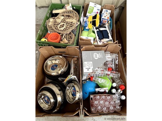 4 dozen, inh. partij div. huisdieren toebehoren - afbeelding 1 van  5