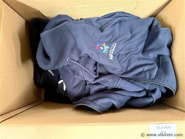 4 dozen, inh. partij div. promomateriaal kleding reeds bedrukt - afbeelding 2 van  5