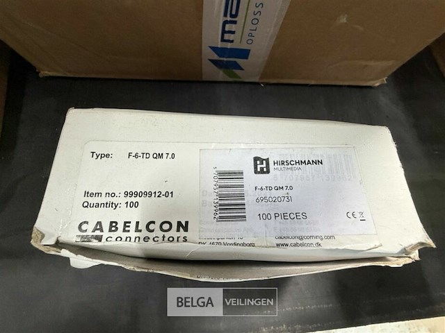 ± 4 dozen kabelcon - afbeelding 2 van  4