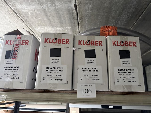 4 dozen klober roll fix vent - afbeelding 1 van  2