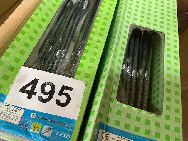 4 dozen lange houtschroeven - afbeelding 3 van  4
