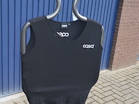 4 dozen met ca. 144 stuks mouwloze t-shirts zwart maat s (nieuw) - afbeelding 2 van  7