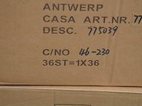 4 dozen met ca. 144 stuks mouwloze t-shirts zwart maat s (nieuw) - afbeelding 3 van  7