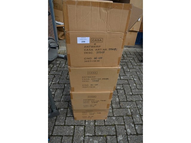 4 dozen met ca. 144 stuks mouwloze t-shirts zwart maat s (nieuw) - afbeelding 4 van  7