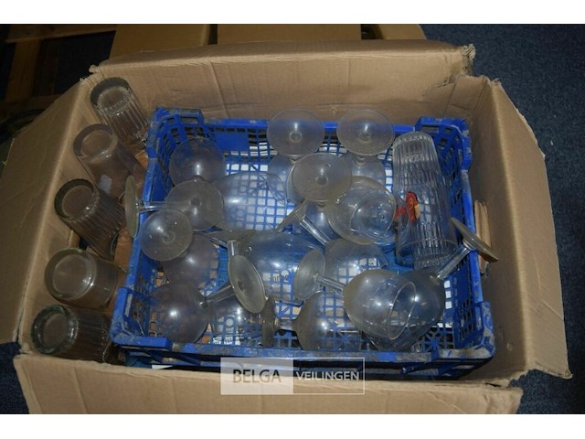 4 dozen partij div. glazen - afbeelding 1 van  5