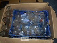 4 dozen partij div. glazen