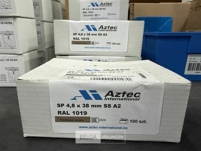 ± 4 dozen schroeven aztec - afbeelding 1 van  1