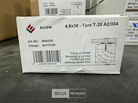 ± 4 dozen schroeven screw - afbeelding 1 van  2