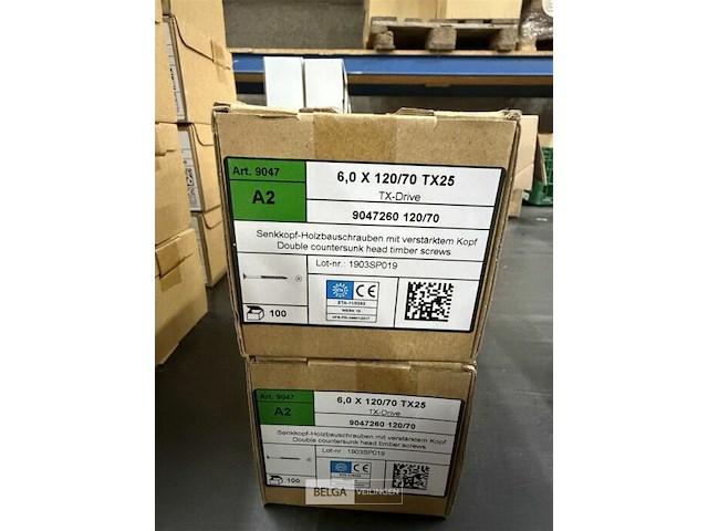 ± 4 dozen schroeven tx drive - afbeelding 2 van  3