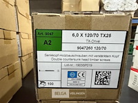 ± 4 dozen schroeven tx drive - afbeelding 3 van  3