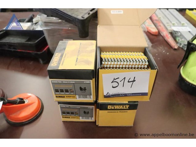 4 dozen zgn dcn890 pins dewalt - afbeelding 1 van  1