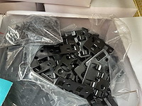 4 dozen zwarte stalen clips - afbeelding 2 van  2