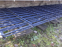 4 draadpaneel blauw 200cm x 250cm - afbeelding 1 van  5