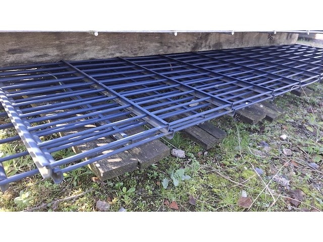 4 draadpaneel blauw 200cm x 250cm - afbeelding 2 van  5