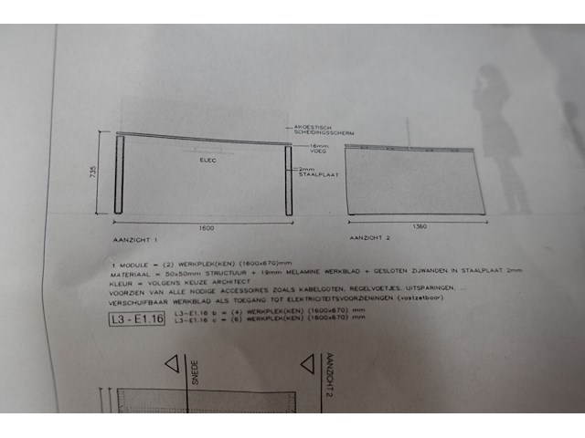 4 dubbele bureau - afbeelding 7 van  7