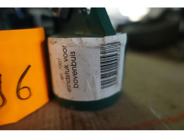 4 eindstukken bovenbuizen en draad - afbeelding 2 van  2