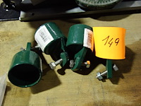 4 eindstukken voor bovenbuizen - afbeelding 1 van  1