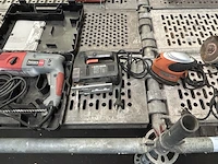 4 electrische gereedschappen