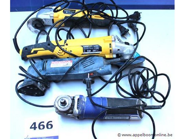 4 elektrische handgereedschappen powerplus - afbeelding 1 van  3