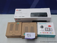 4 elektrische toestellen wo laminator, werking niet gekend - afbeelding 1 van  3