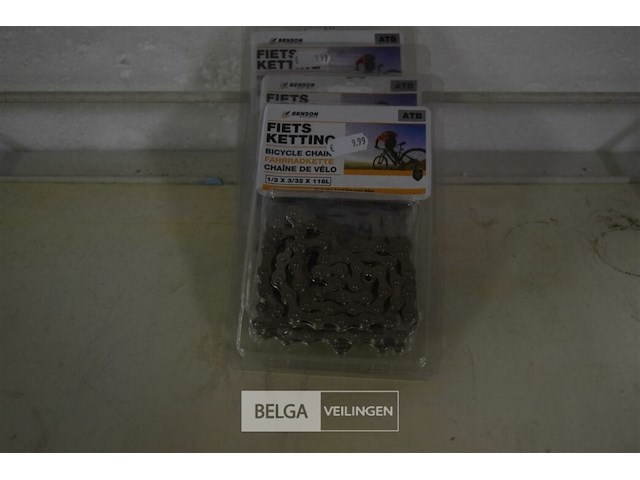 4 fietsketting 1/2x3/32x116l - afbeelding 1 van  3