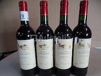 4 flessen bordeaux château gabarey 2010