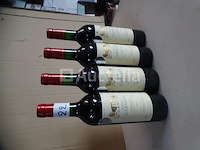 4 flessen bordeaux château gabarey 2010 - afbeelding 4 van  4
