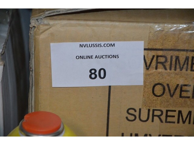 4 flessen isobutane, 20 flessen zuurstof, 16 flessen propaan, 3 soldeerkits oxikit 555, 3 lasbrillen, 3 poederbrandblussers 1kg, 11 gasflessen formiergas nws (b423) - afbeelding 8 van  12