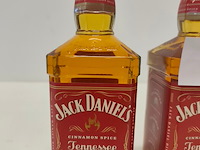 4 flessen jack daniels tennessee fire likeur - afbeelding 2 van  4