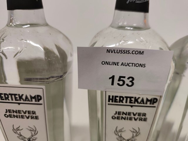 4 flessen jenever hertekamp 40,00% 70cl - afbeelding 5 van  5