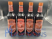 4 flessen limonadesiroop hooghoudt