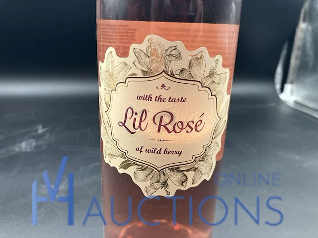 4 flessen roséwijn lil rose - afbeelding 2 van  3