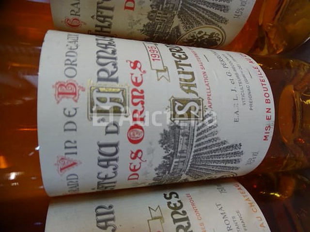 4 flessen sauternes château d'armajan des ormes 1995 - afbeelding 2 van  5