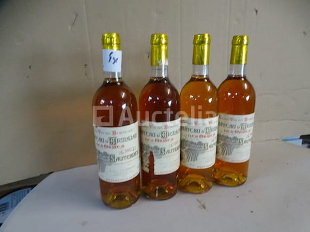 4 flessen sauternes château d'armajan des ormes 1995 - afbeelding 5 van  5