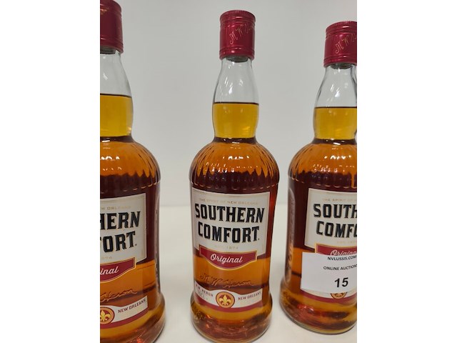 4 flessen southern comfort - afbeelding 2 van  4