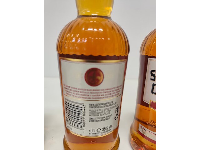 4 flessen southern comfort - afbeelding 3 van  4