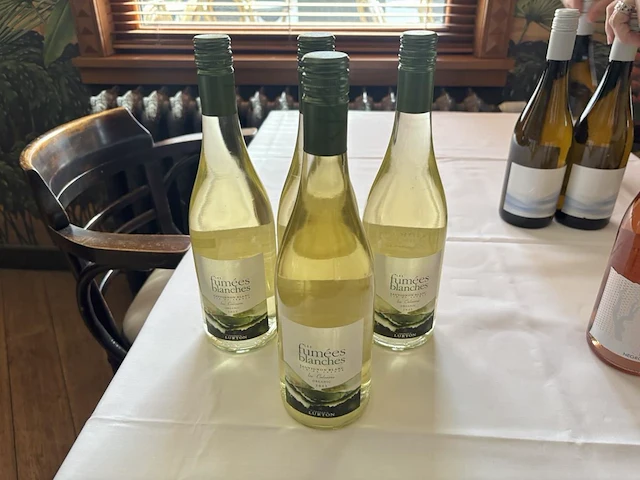 4 flessen witte wijn les fumées blanches - afbeelding 1 van  2