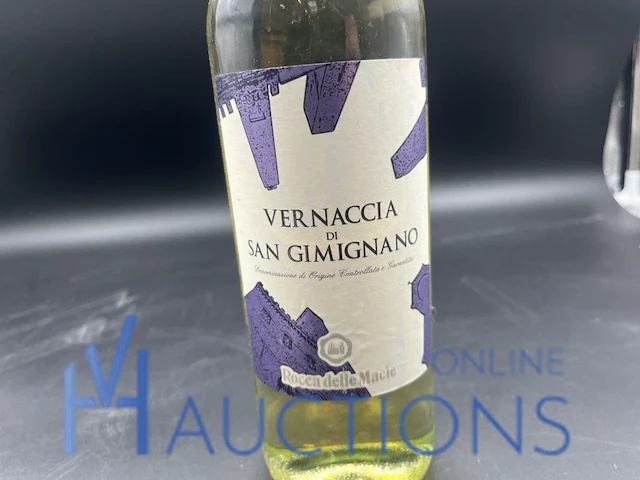 4 flessen witte wijn vernaccia di san gimignano - afbeelding 2 van  4