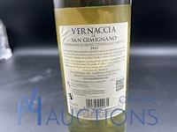 4 flessen witte wijn vernaccia di san gimignano - afbeelding 3 van  4